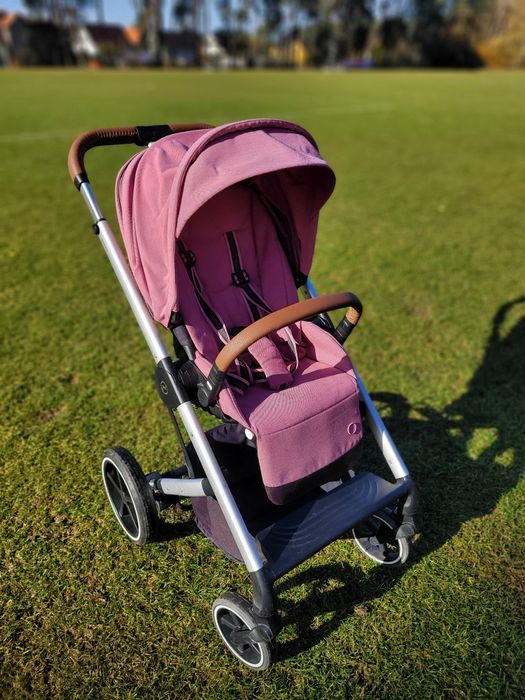 Wózek spacerówka Cybex Balios S Lux Silver Frame Magnolia