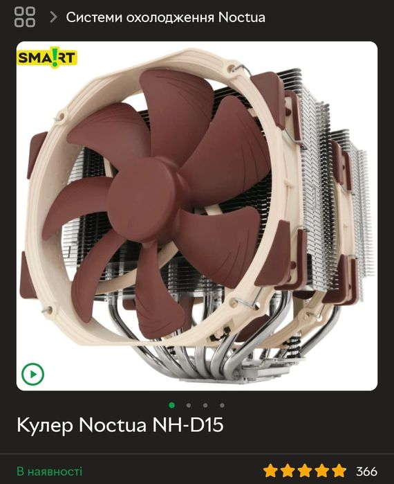 Кулер Noctua NH-D15