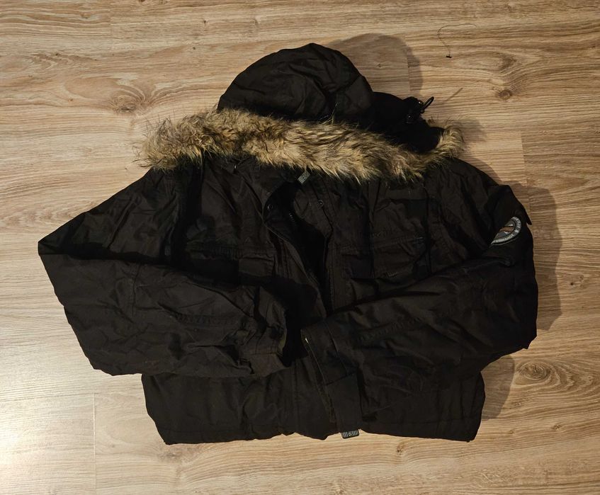 Kurtka Bergson, czarna, XXL