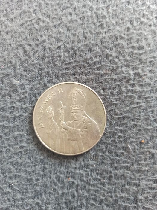 Polska 10000 Złotych Jan Paweł II 1987 Srebro