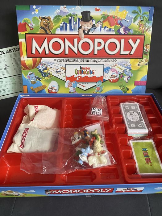 MONOPOLY Kinder Niespodzianka wersja po niemiecku