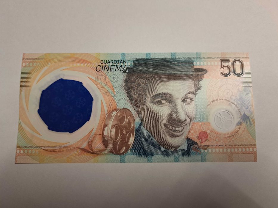 Banknot kolekcjonerski Charlie Chaplin