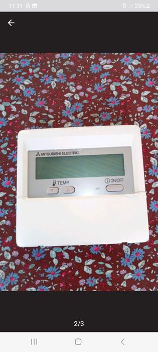 Comando Control  display mitsubishi eletric ar condicionado Novo