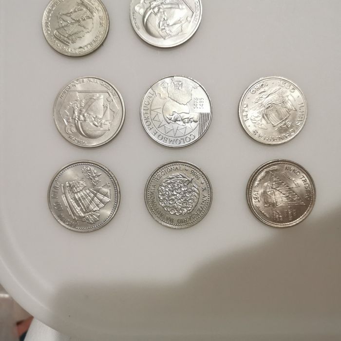 Moedas escudo comemorativas