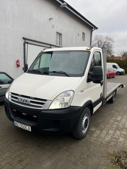 Wynajem autolawety wynajmę lawetę wypożyczalnia lawet Piaseczno Gołków