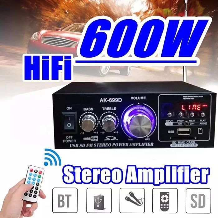Amplificador de som Novo