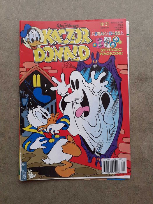 Kaczor Donald 18 numerów rocznik 1996 komiksy kolekcjonerskie '90s