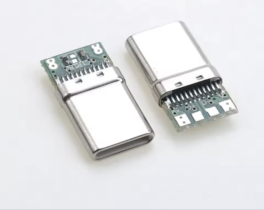 USB‑C OTG штекер 5.1 kΩ для включення 5 В | DIY / пайка