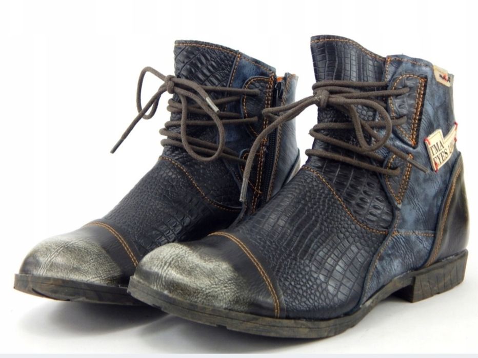 Buty skórzane r.42