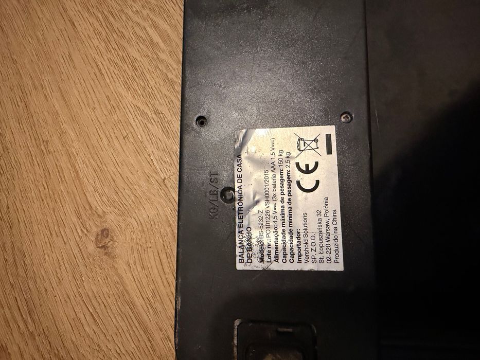 balança eletrónica de casa de banho