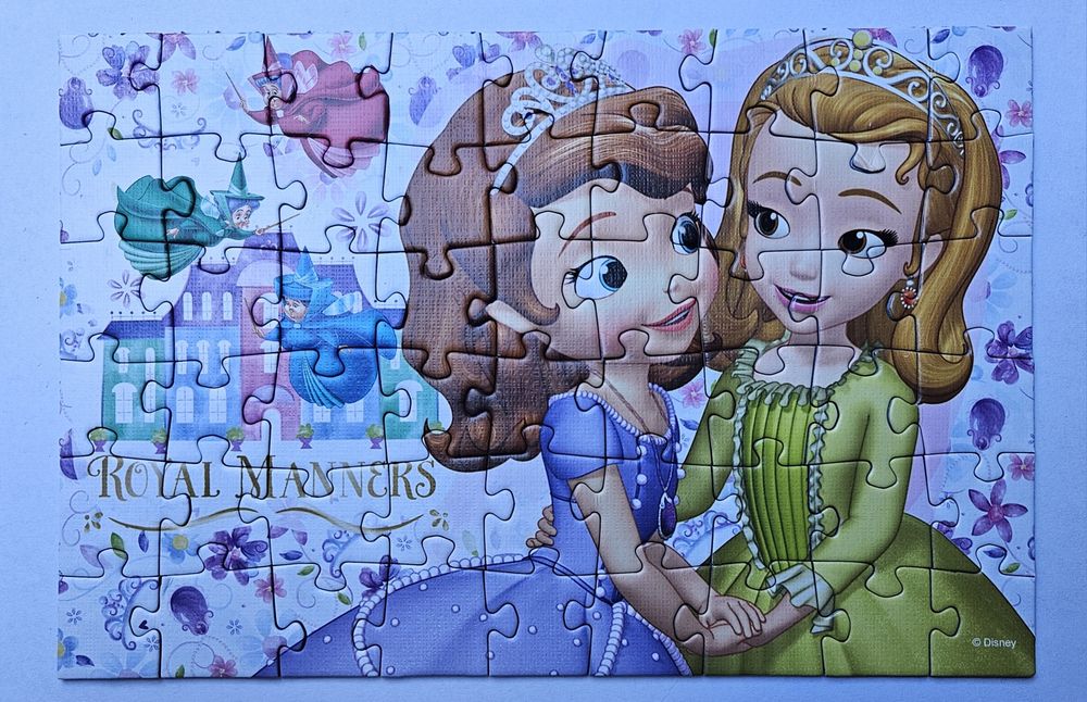 Używane Puzzle "Jej Wysokość Zosia" - 54 elementy - Trefl