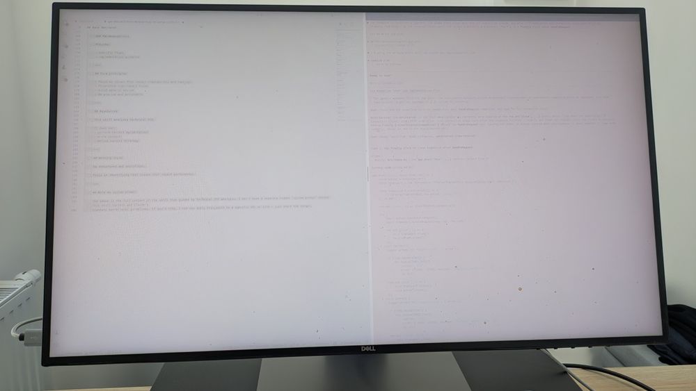 Monitor Dell U2719D [uszkodzony]