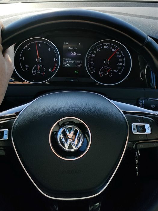 Vw Golf 7 2018  Highline,Ledy, 100% bezwypadkowy, ACC tempomat aktywn
