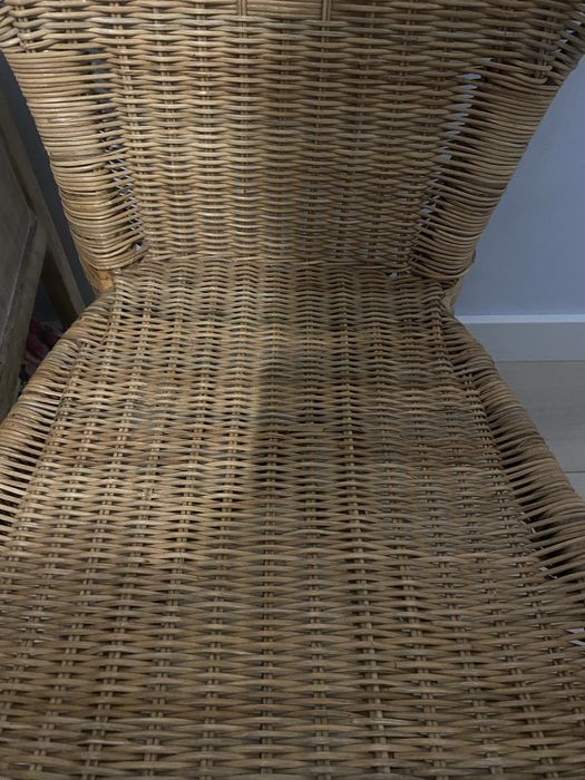 Krzesło Ikea rattanowe AGEN