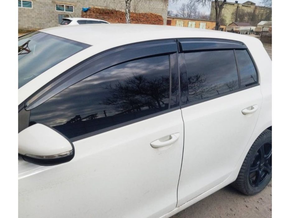Volkswagen Golf 5/6 HB Вітровики (4 шт., Sunplex Sport)
