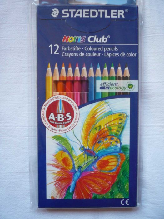 NOWE STAEDTLER Kredki ołówkowe 12 kolorów Super Jakość