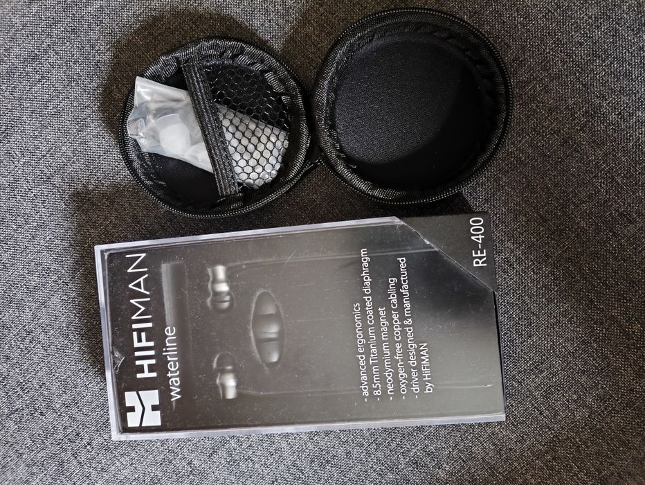 Hifiman RE400 słuchawki dokanałowe  nowe