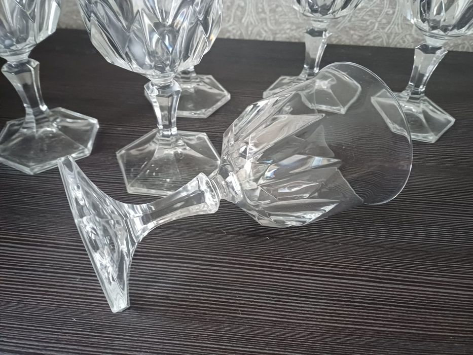 Келихи Chaumont o'Arquds Durand France.Кришталь Вінтаж.