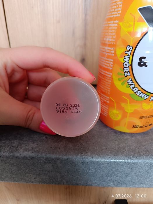 Syrop do soda stream