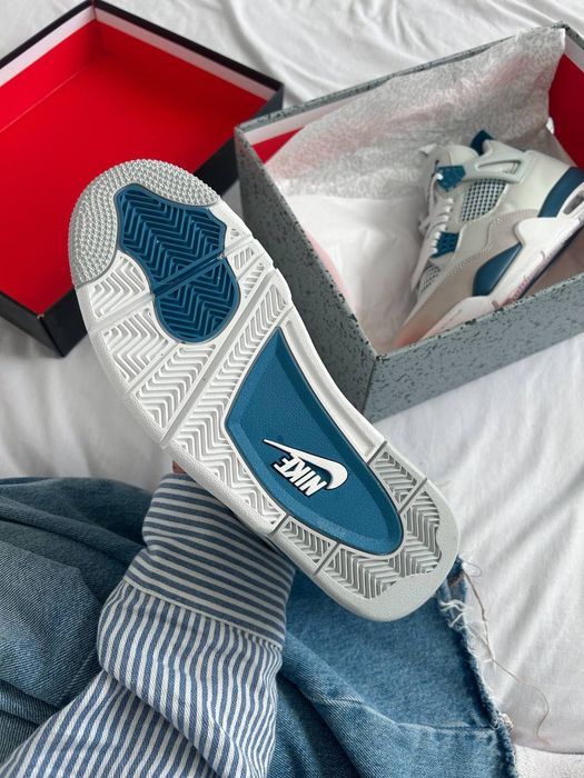 РОЗПРОДАЖ! Jordan 4 Retro Military Blue 36 - 45 джордан ретро мілітарі