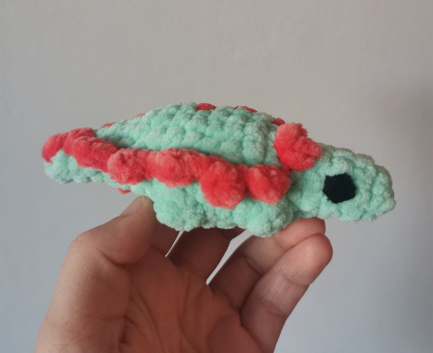 Dinozaur Ankylosaurus amigurumi crochet