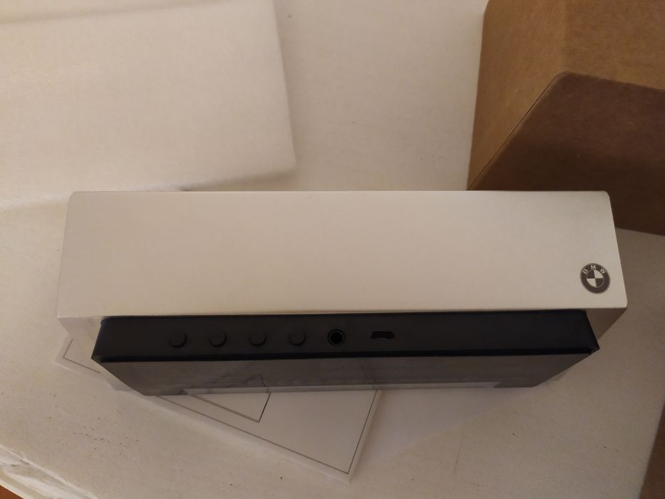 Original BMW i Bluetooth Speaker, novo!