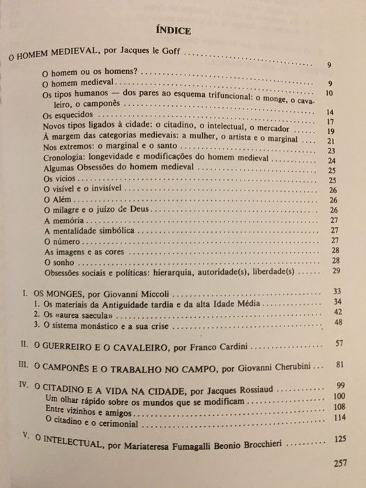 O Homem Medieval / O Algarve nas Cortes Medievais