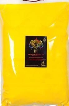 Kolorowy proszek HOLI 5kg puder ŻÓŁTY yellow 5000g piasek 5 KG duży wo