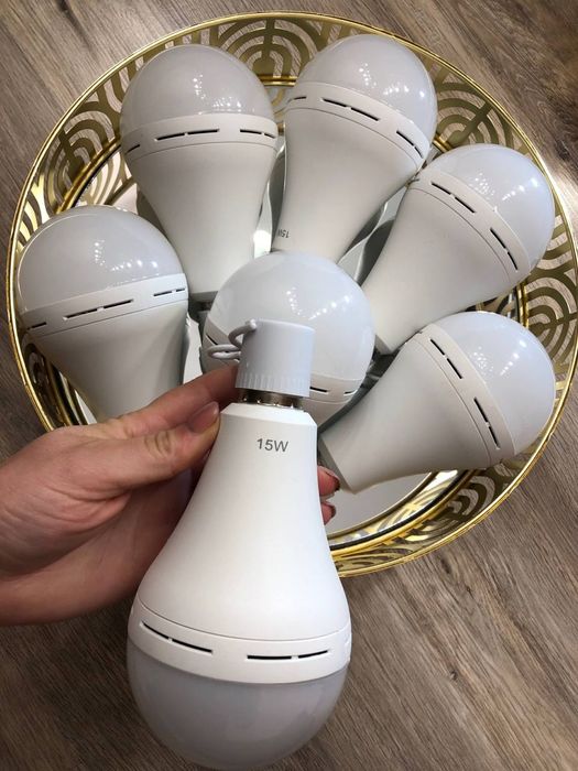 Акумуляторні лампочки 15 W 250 грн