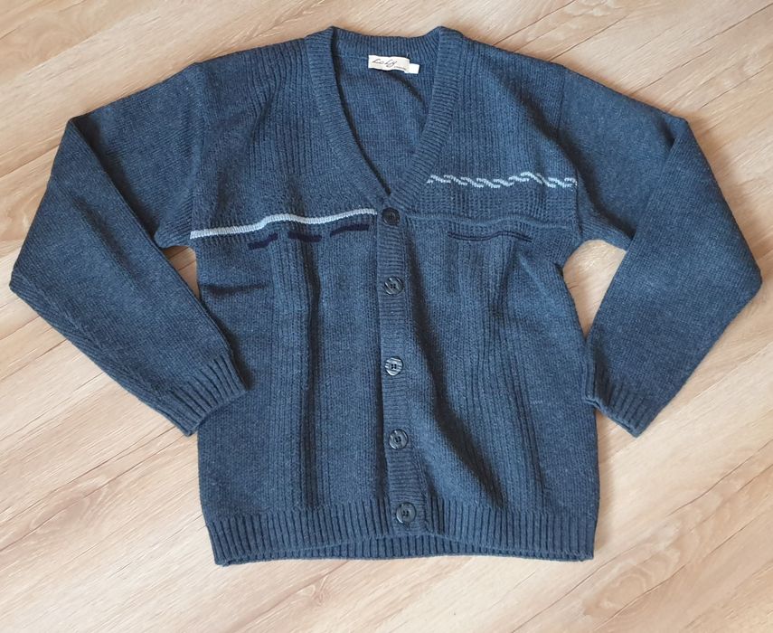 Sweter męski zapinany na Guziki L