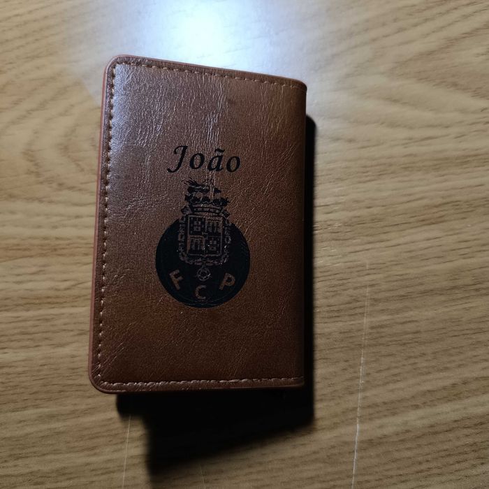 Porta cartões personalizado