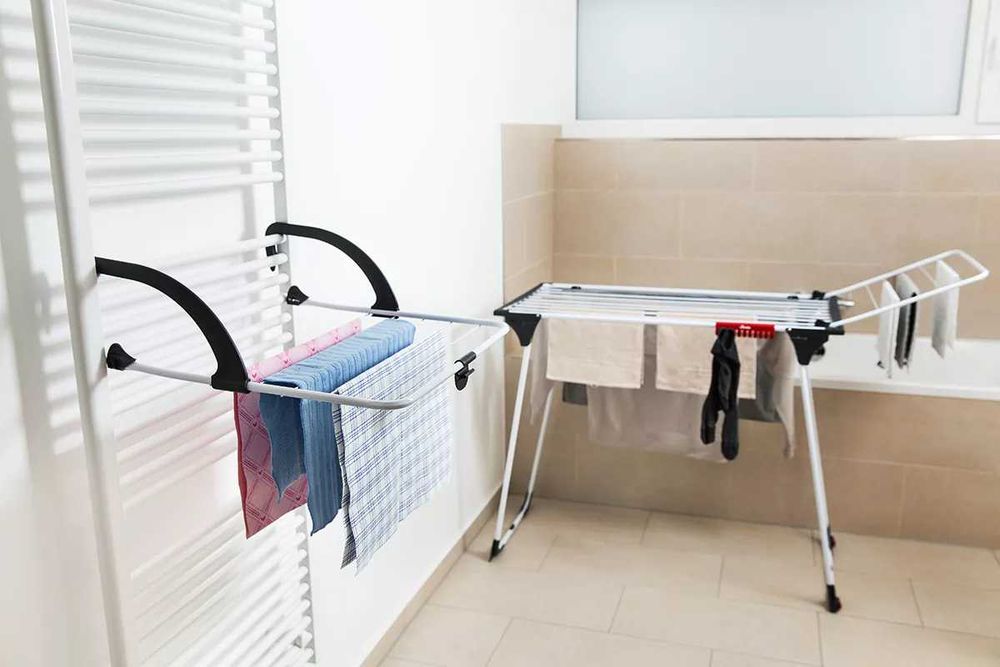 Suszarka na pranie Vileda Premium 2 w 1 dostawka na grzejnik - 18m prania