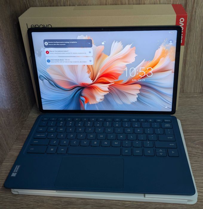 Tablet Lenovo Yoga Tab Plus z Klawiaturą i Rysikiem 12.7" 16GB/256GB Model TB520FU Komplet