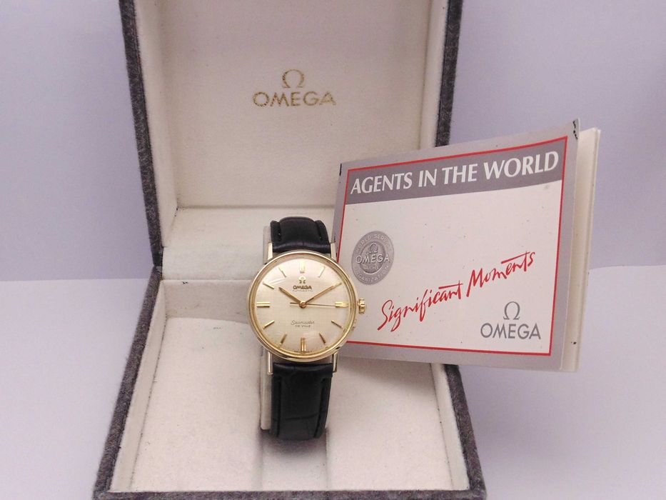 Złota Omega Seamaster DE VILLE cal.550 (1) pr.0,585 14ct rok prod.1965