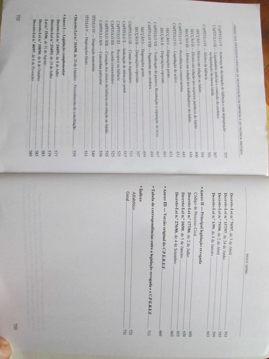 Código dos Processos Especiais de Rec. Empresa e de Falência - Anotado