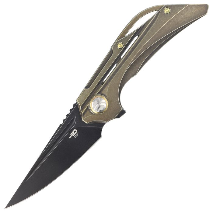 Nóż składany Bestech Vigil Bronze Titanium, Black (BT2201D)