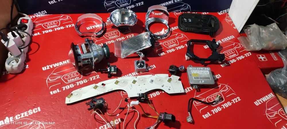Części Lampy Bixenon Lewy Przód Audi A6 C6 2.0 TDI 2009 Blask Gołdap