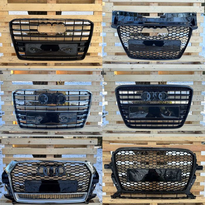Grill Atrapa Audi A1,A3,A4,A5,A6,A7,A8,Q3,Q5,Q7,Q8,TT