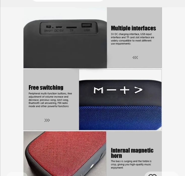 Coluna Bluetooth