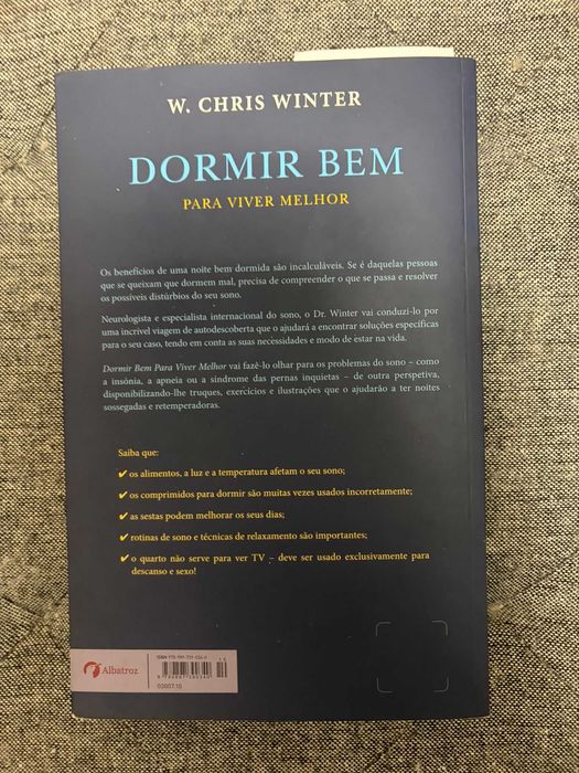 Dormir Bem - Para viver melhor - Chris Winter