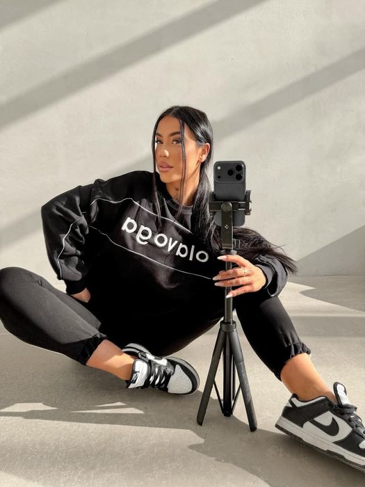 Bluza Olavoga czarna żółta miętowa uniwersalny