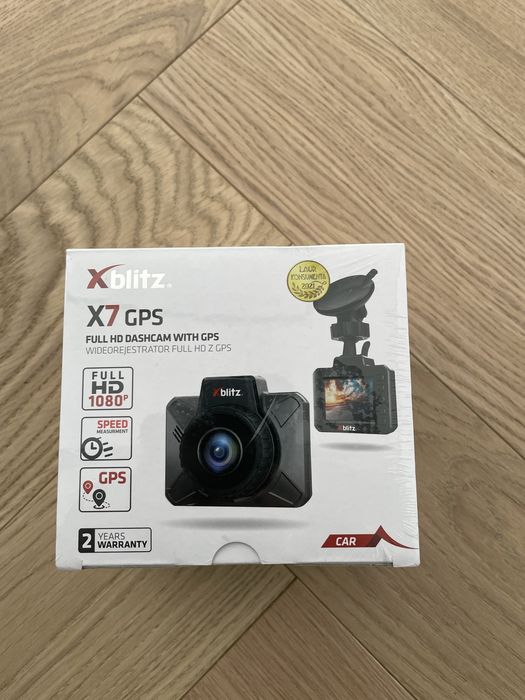 Kamera samochodowa  Xblitz X7 GPS full hd