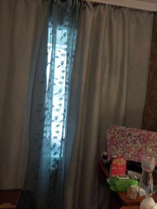 Штори блекаут не світяться и тюль