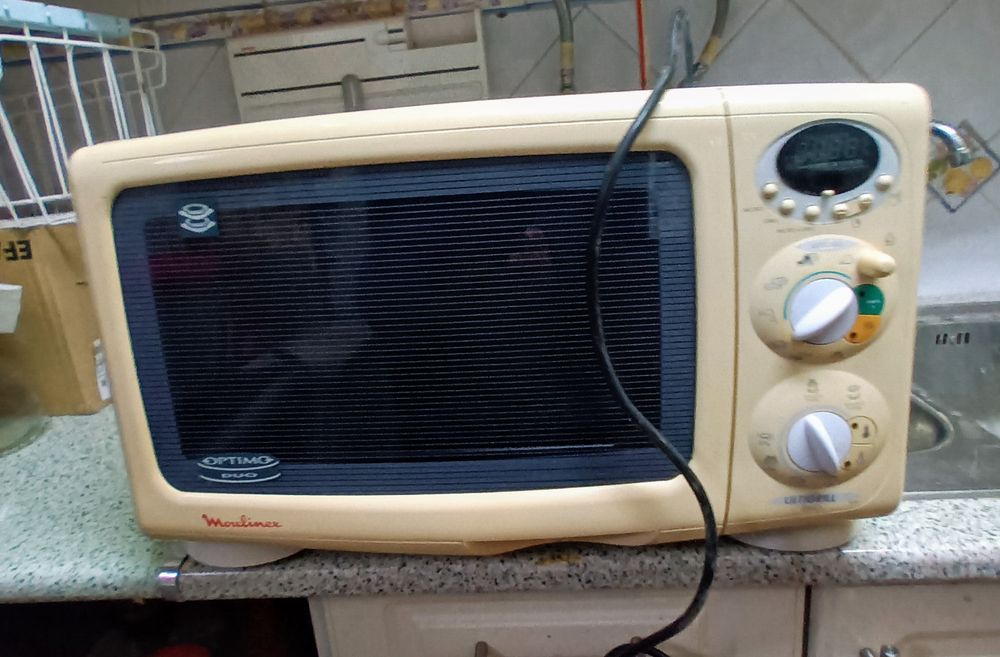 Microondas USADO Moulinex optimo duo (ver descrição)