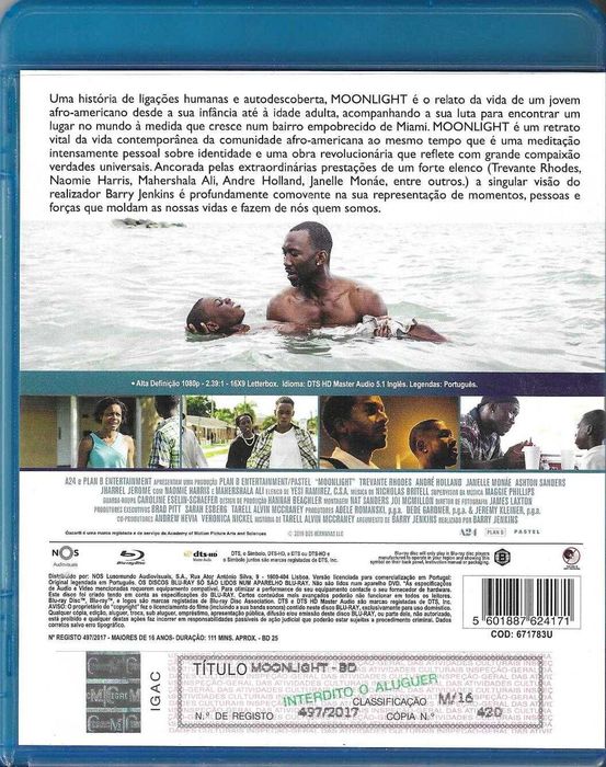 Moonlight (Blu-ray) (2016)