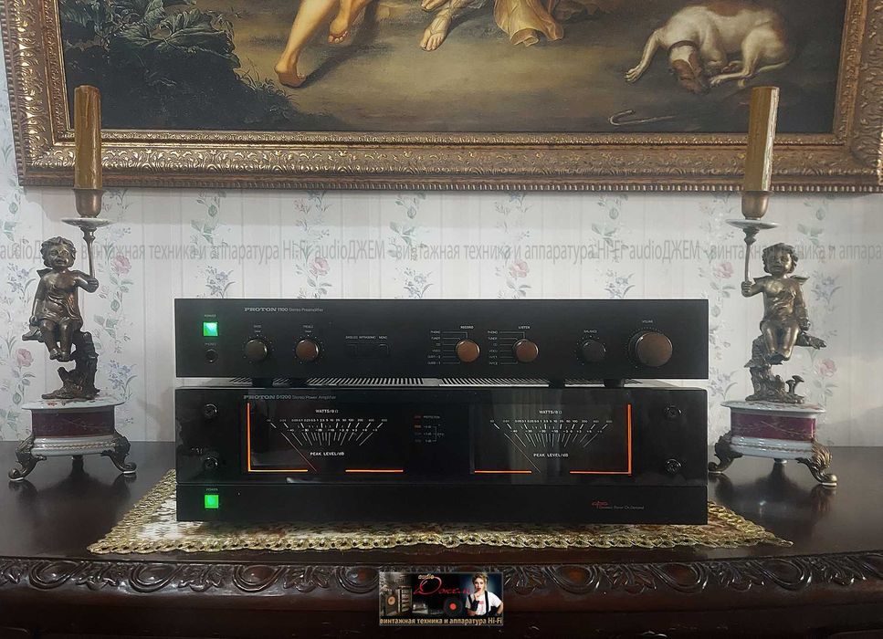підсилювач Proton AP-1100  / Proton D-1200 USA