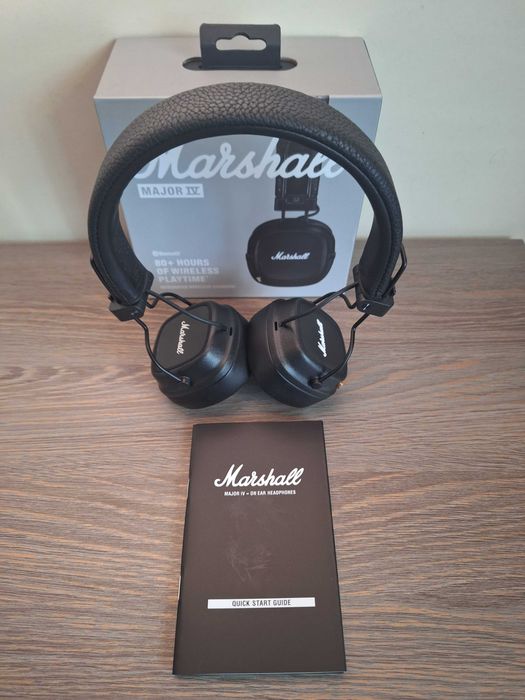 Бездротові навушники Marshall Major IV Bluetooth.Наушники Маршал 4
