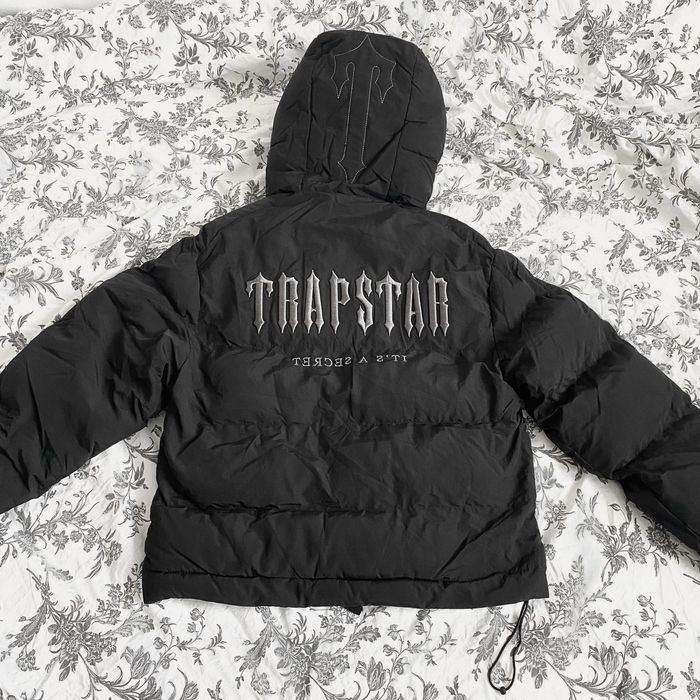 Kurtka z kapturem zimowa puchowa puffer Trapstar XS