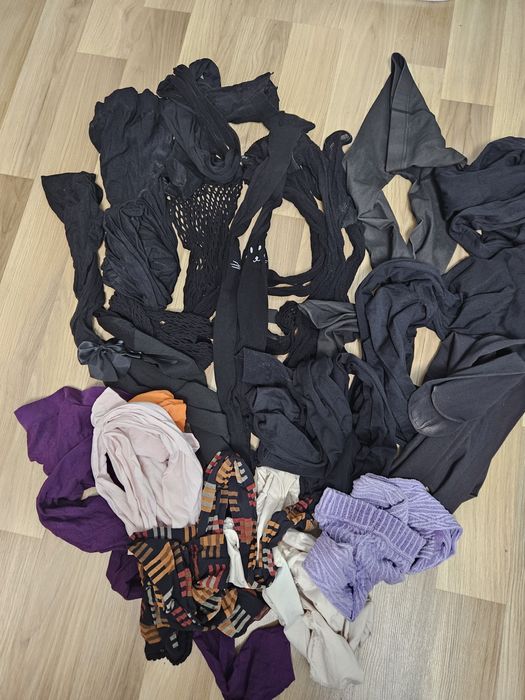 Zestaw: rajstopy i kabaretki