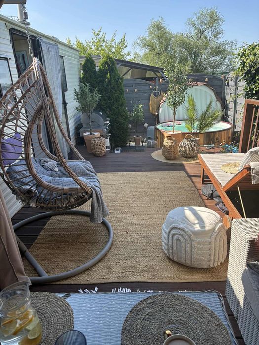 Domek holenderski z tarasem jezioro pławnowice